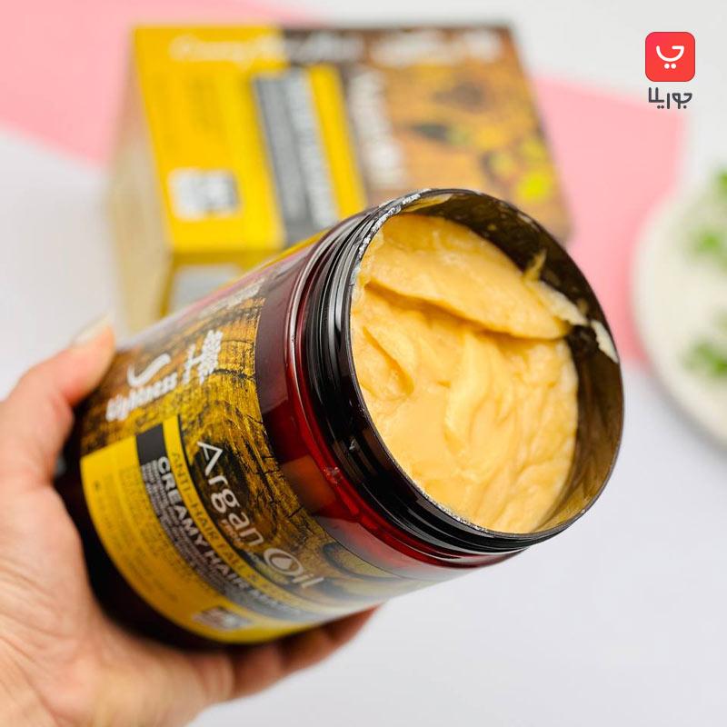 ماسک مو لایتنس Lightness اصلی بدون سولفات حاوی روغن آرگان